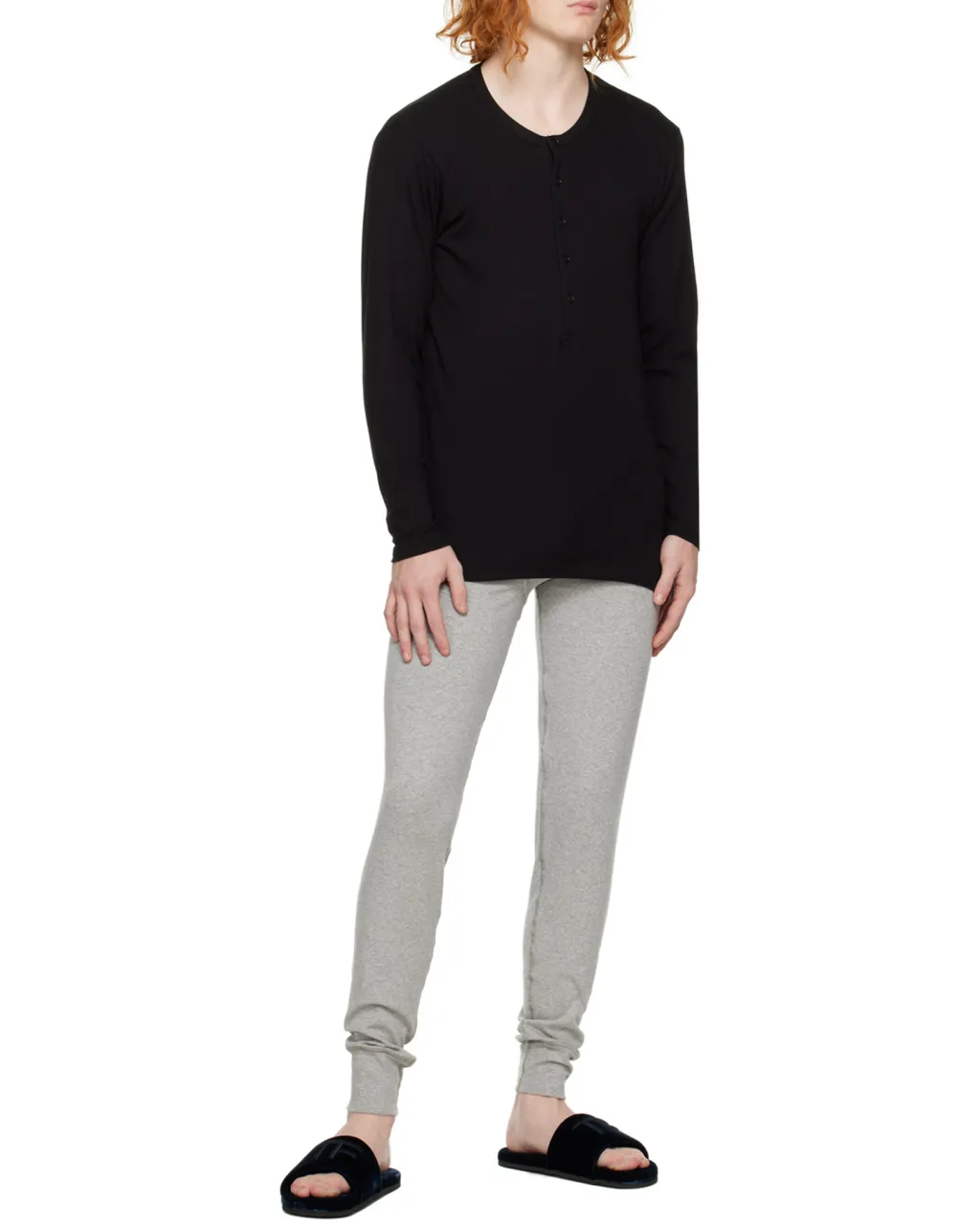 Henley Crewneck T-Shirt