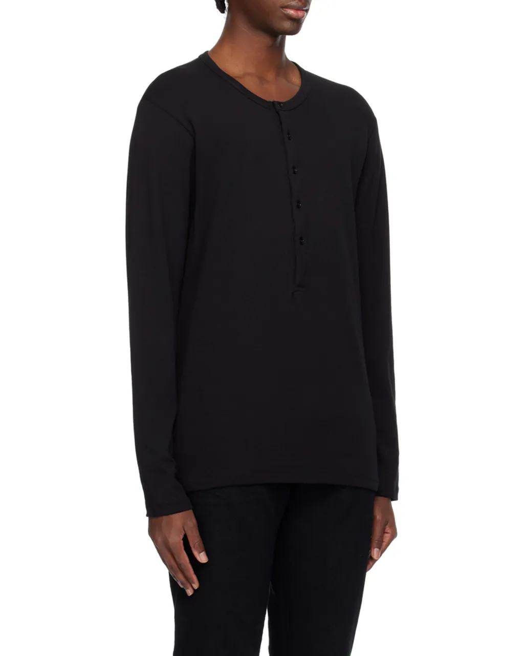 Henley Crewneck T-Shirt