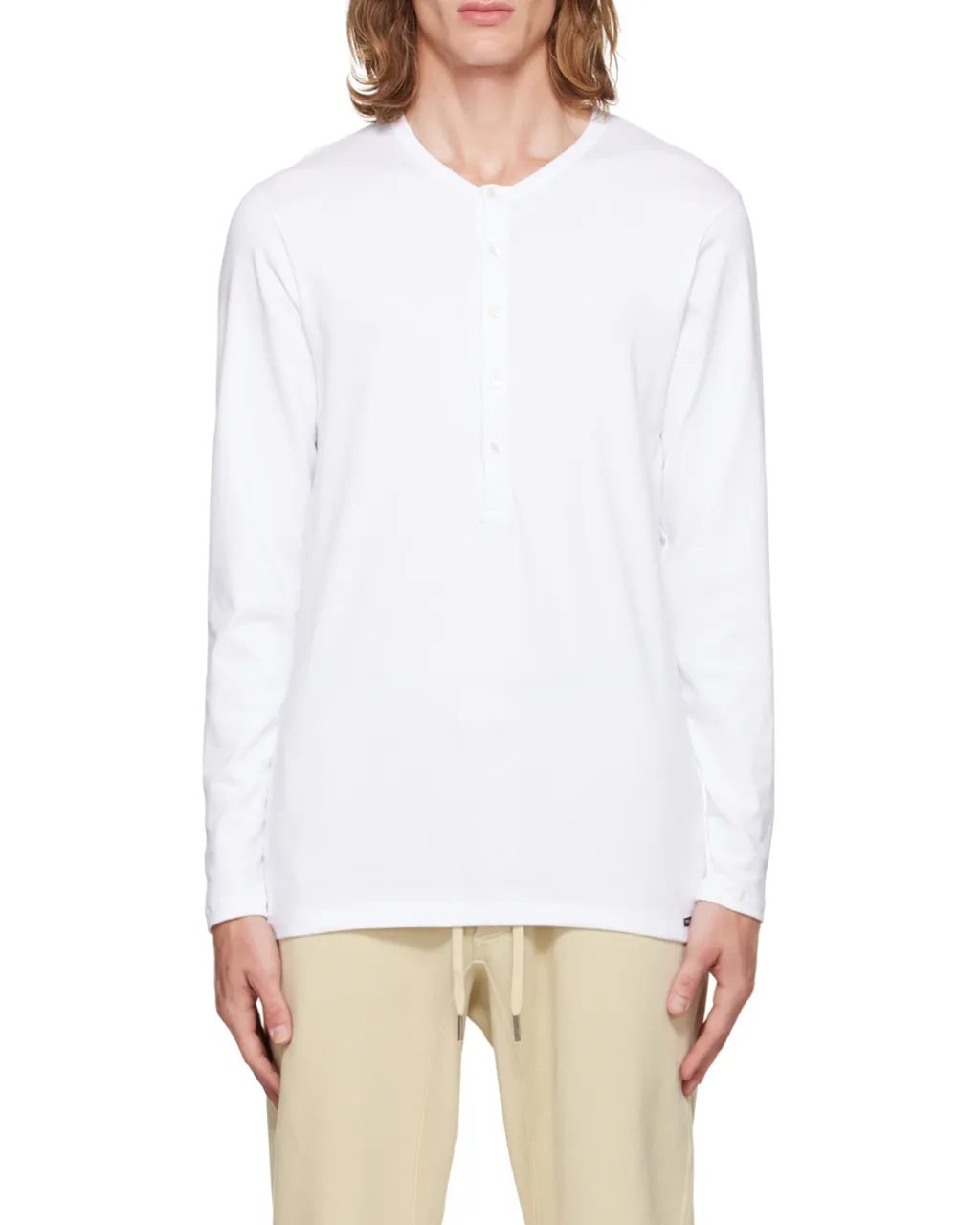 Henley Crewneck T-Shirt