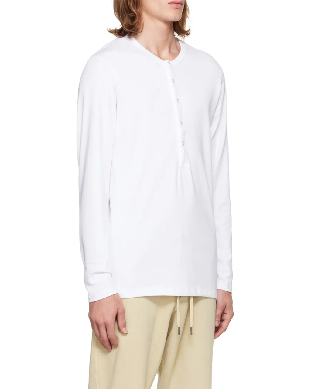 Henley Crewneck T-Shirt