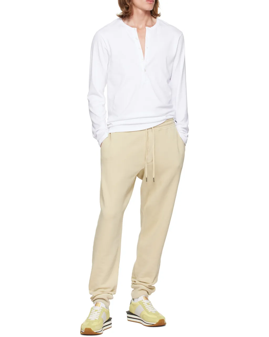Henley Crewneck T-Shirt