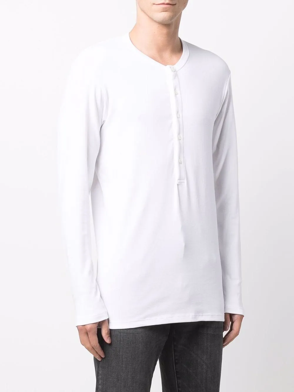 Henley Crewneck T-Shirt