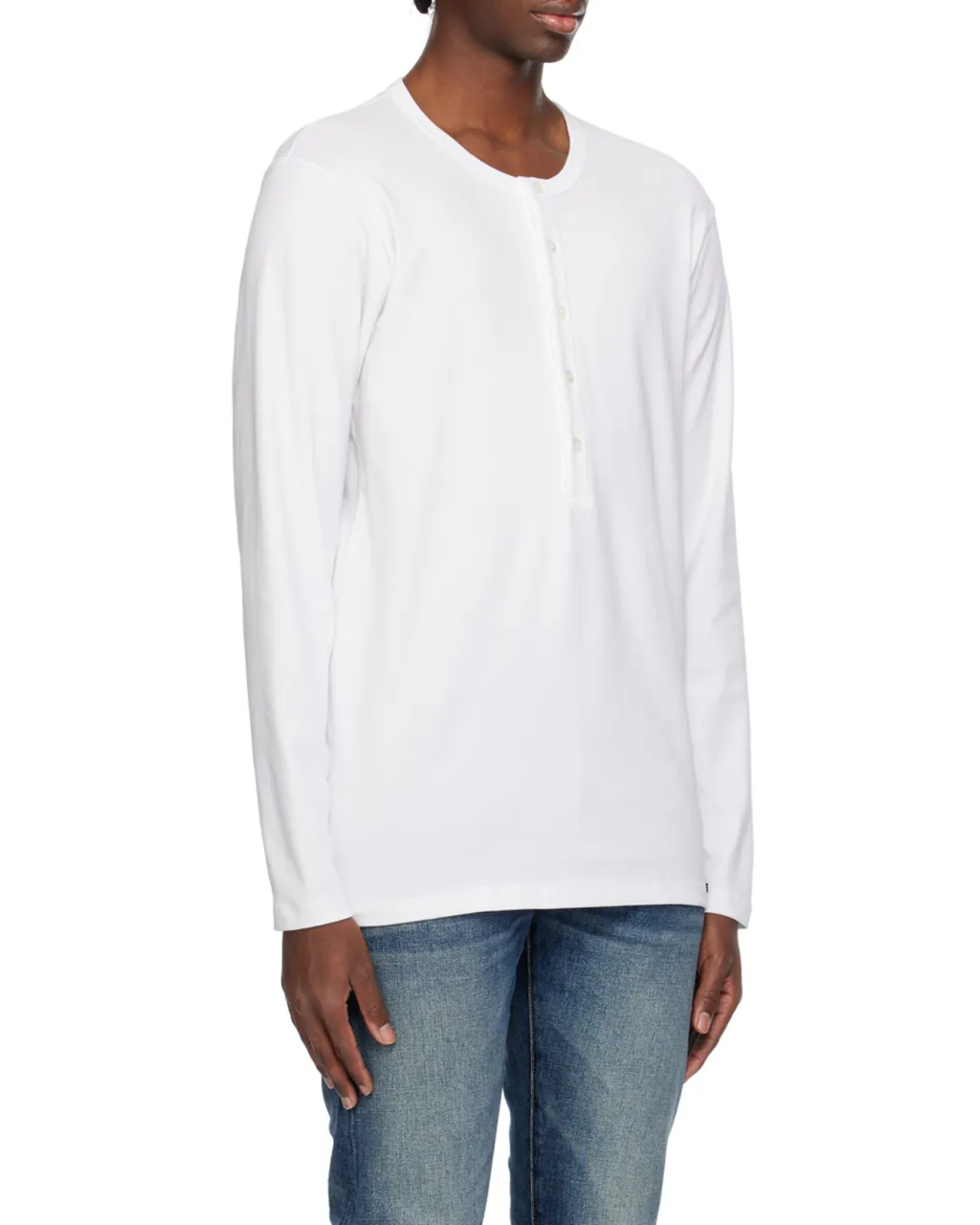 Henley Crewneck T-Shirt