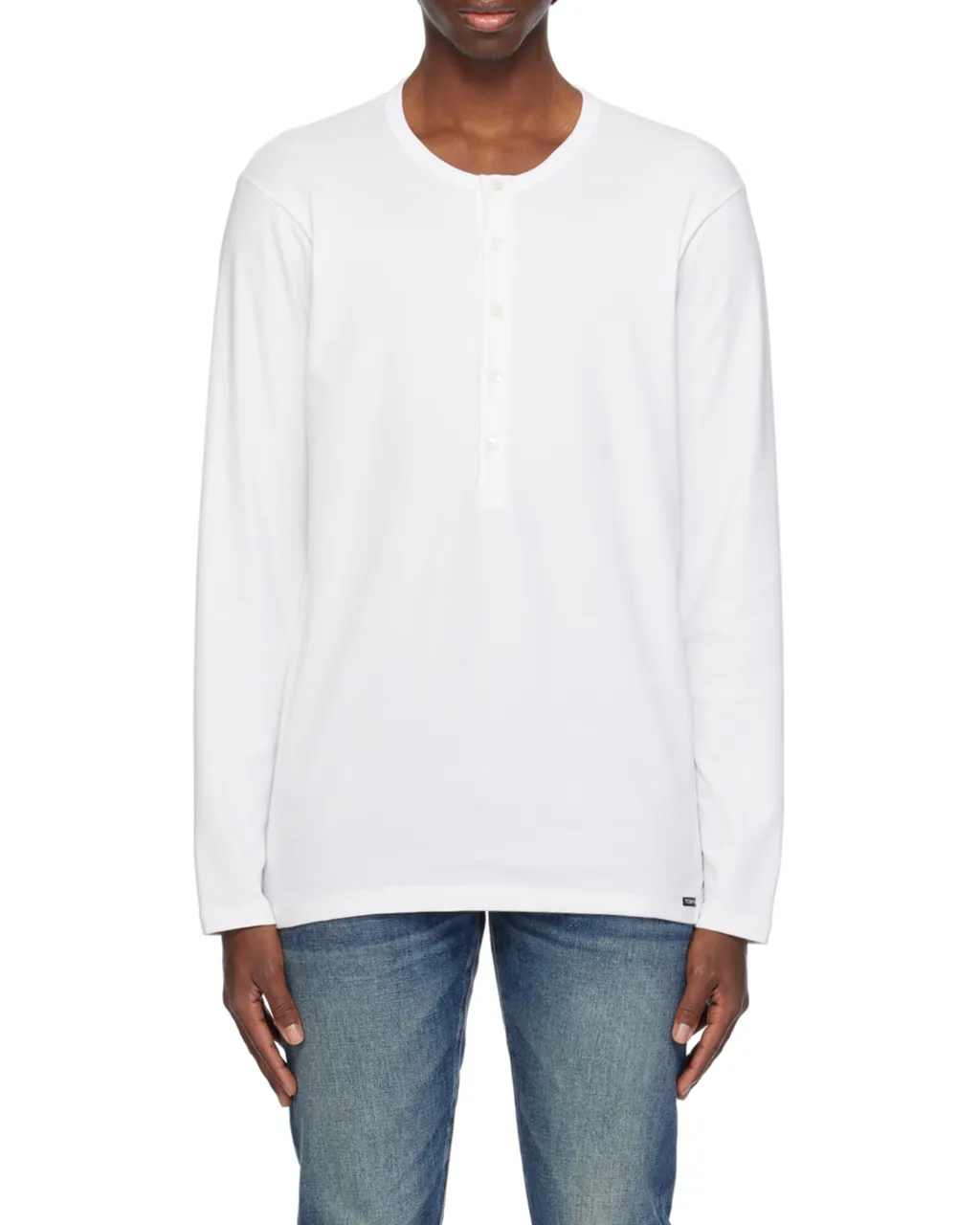 Henley Crewneck T-Shirt