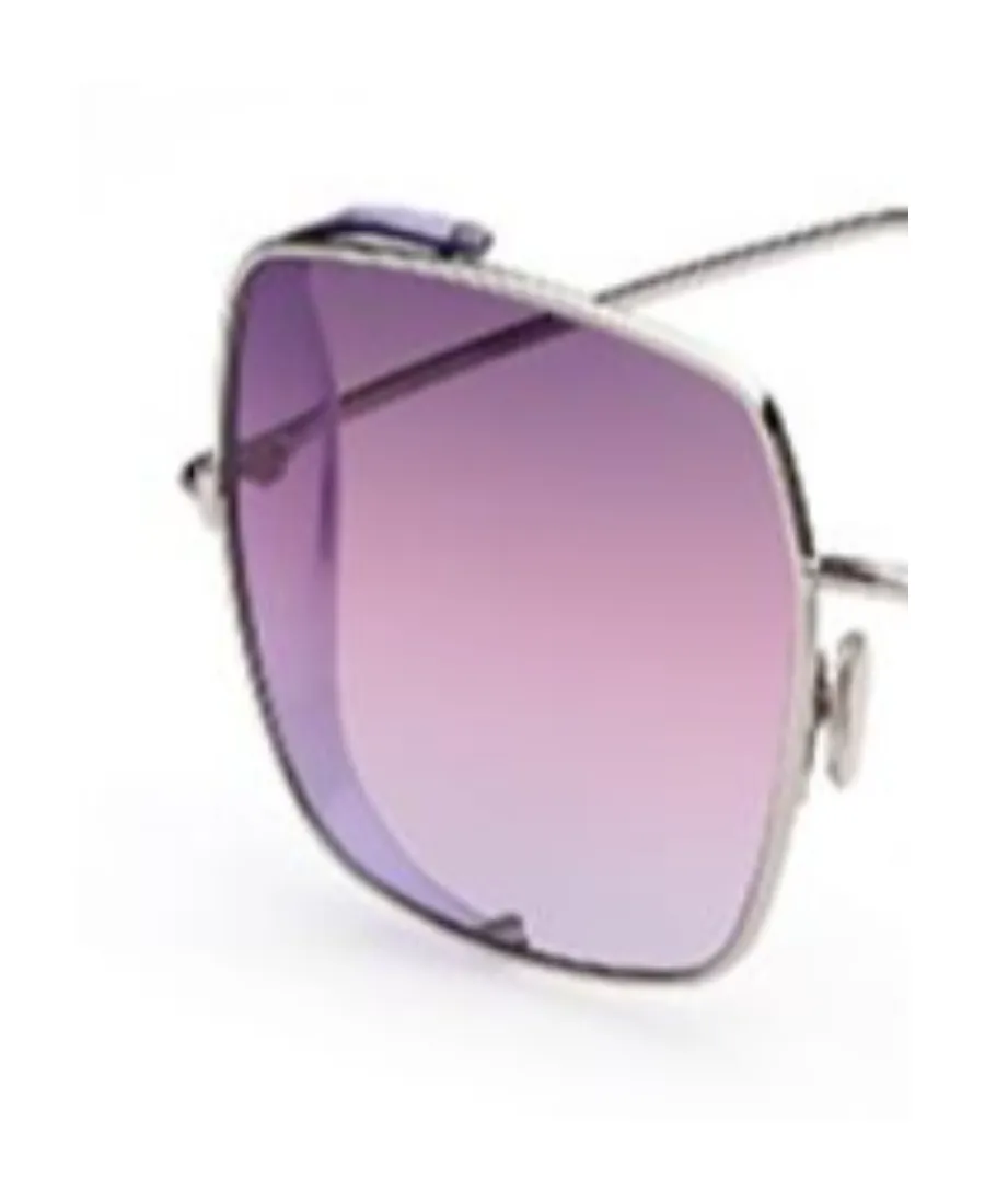 Oversized Square-Frame Sunglasses