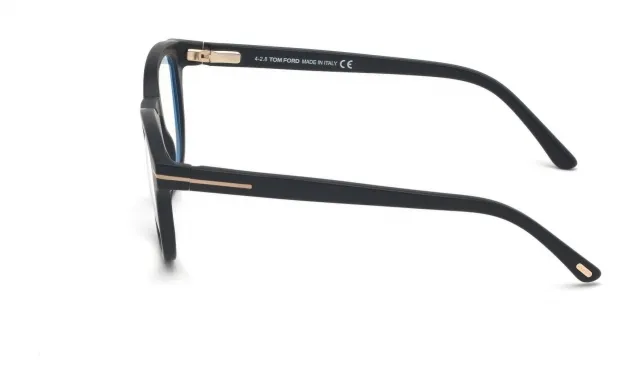 Black Logo Flat Mirror