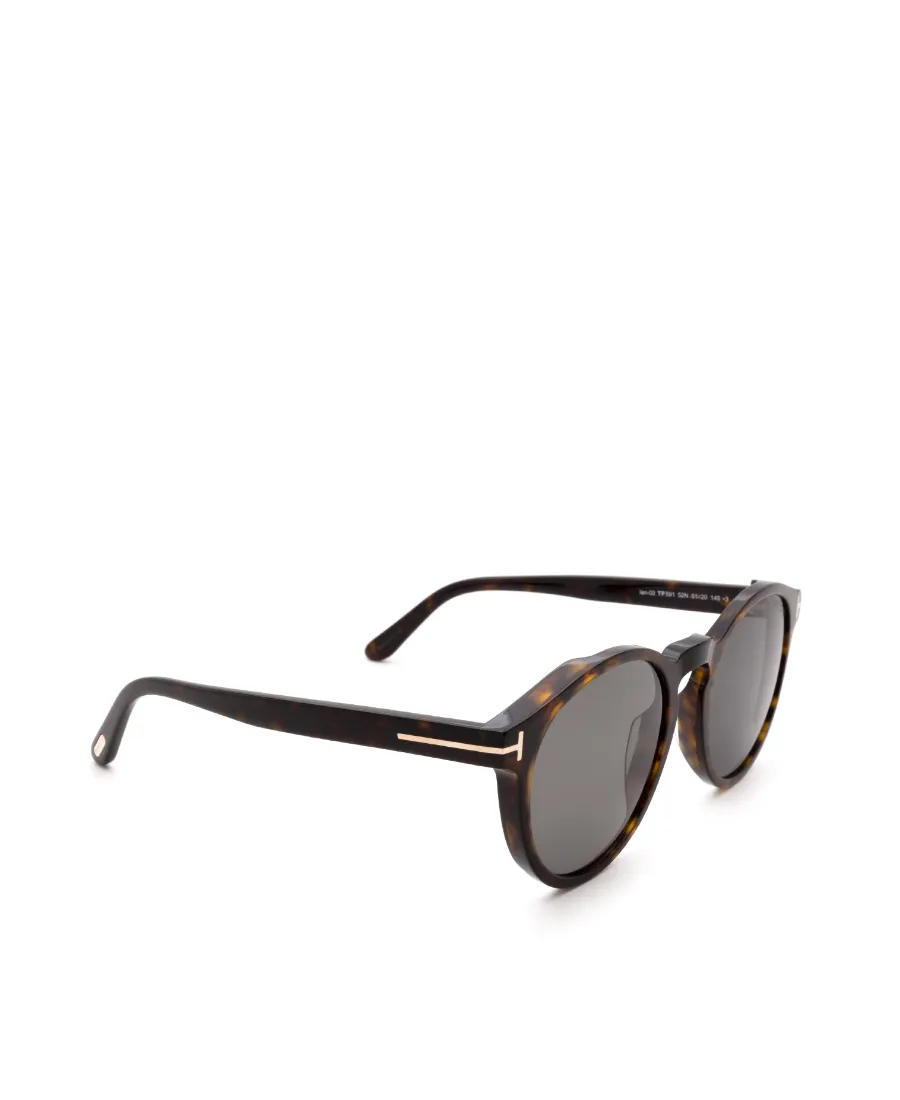 Ian Round Frame Sunglasses