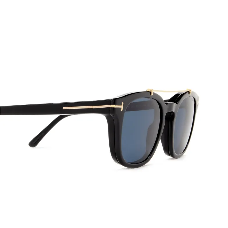 Clamped Round Frame Glasses