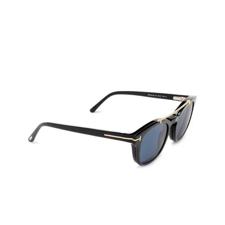 Clamped Round Frame Glasses