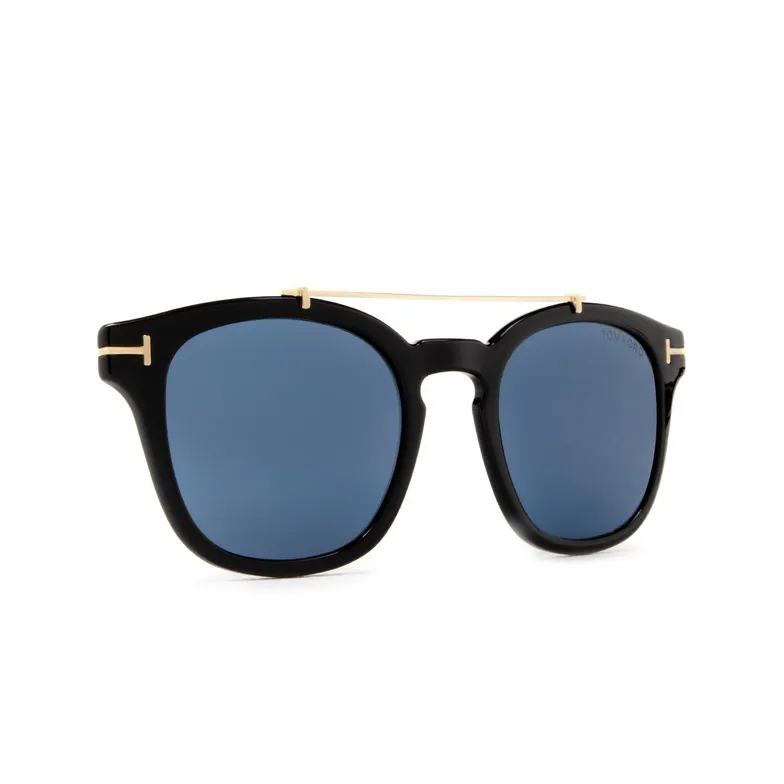 Clamped Round Frame Glasses