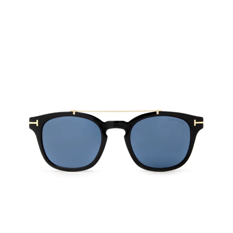 Clamped Round Frame Glasses