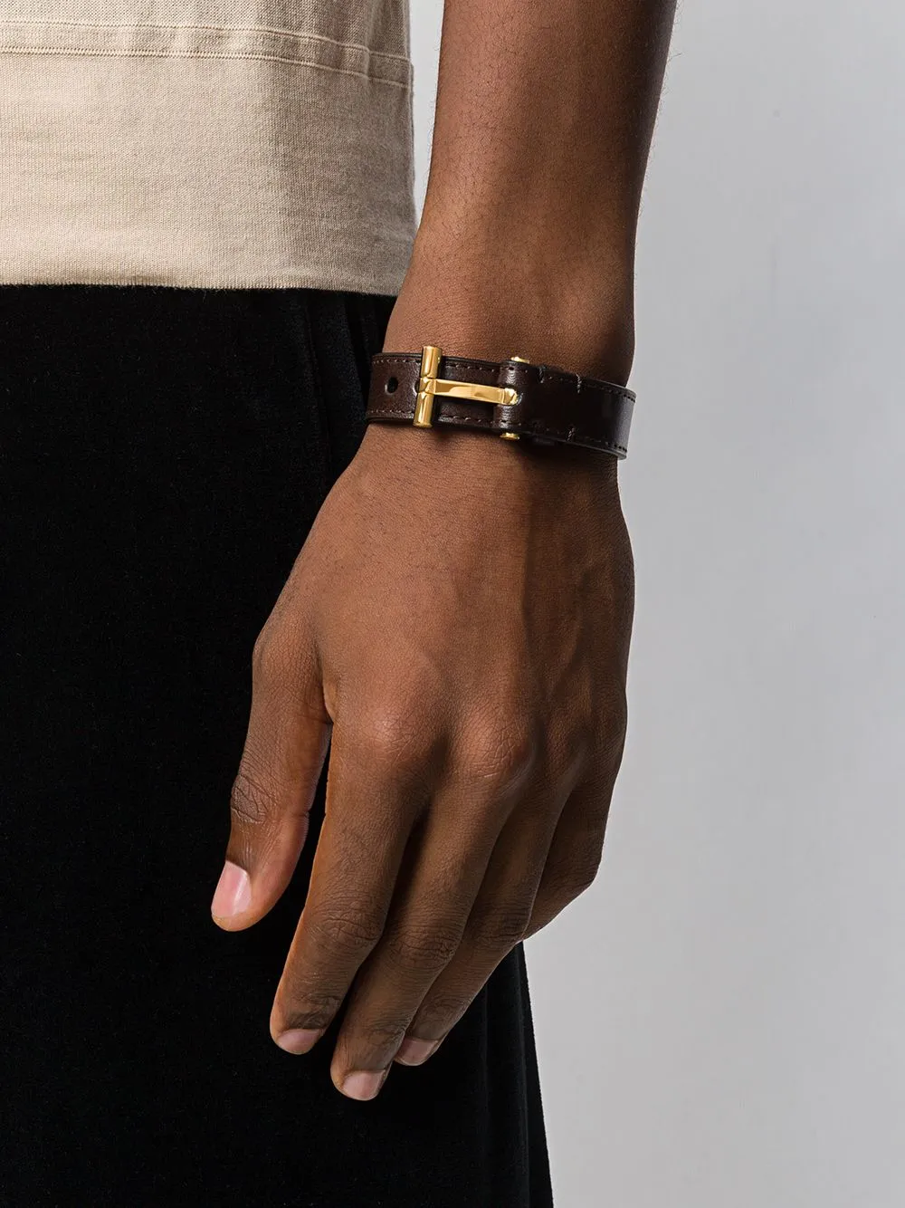 T Detailed Bracelet