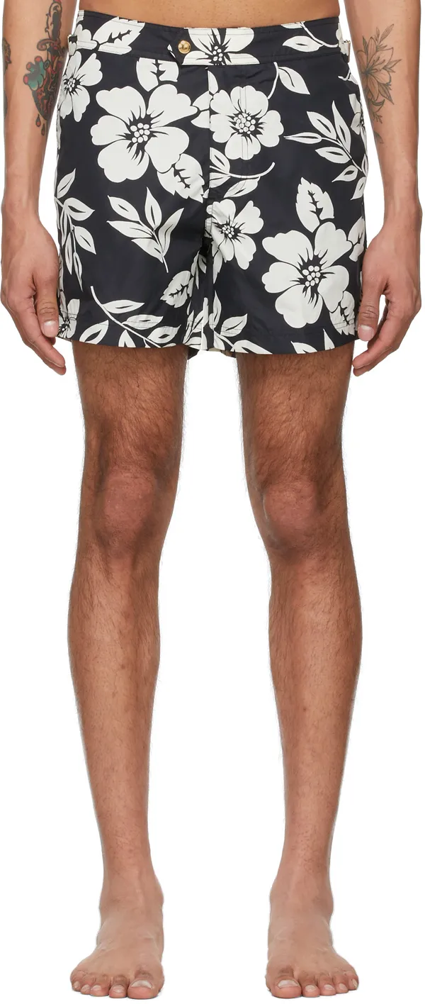 Floral-Print Swim Shorts