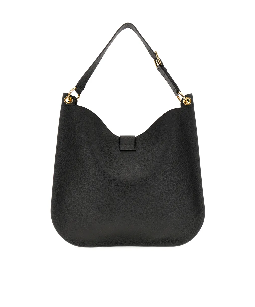 Large Tara Logo Plaque Shoulder Bag