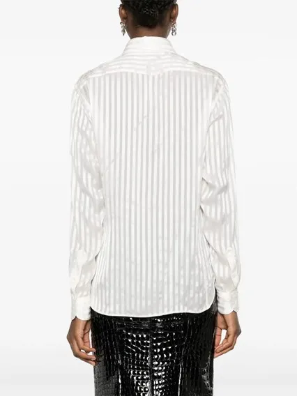 Striped Long-Sleeved Shirt