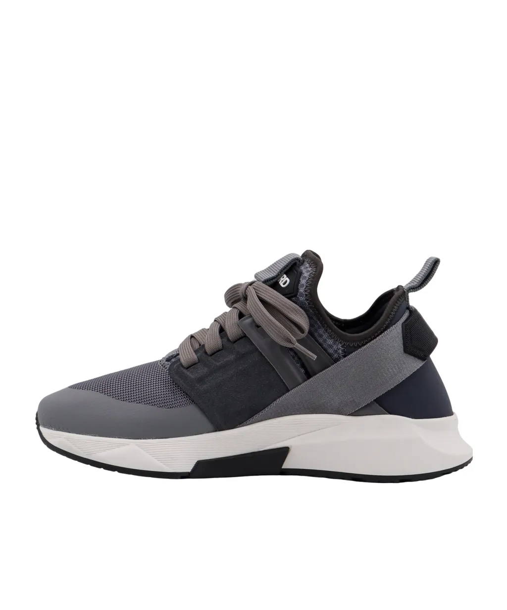 Jago Panelled Lace-Up Sneakers