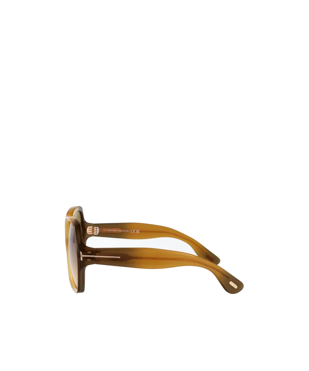 Butterfly-Frame Sunglasses