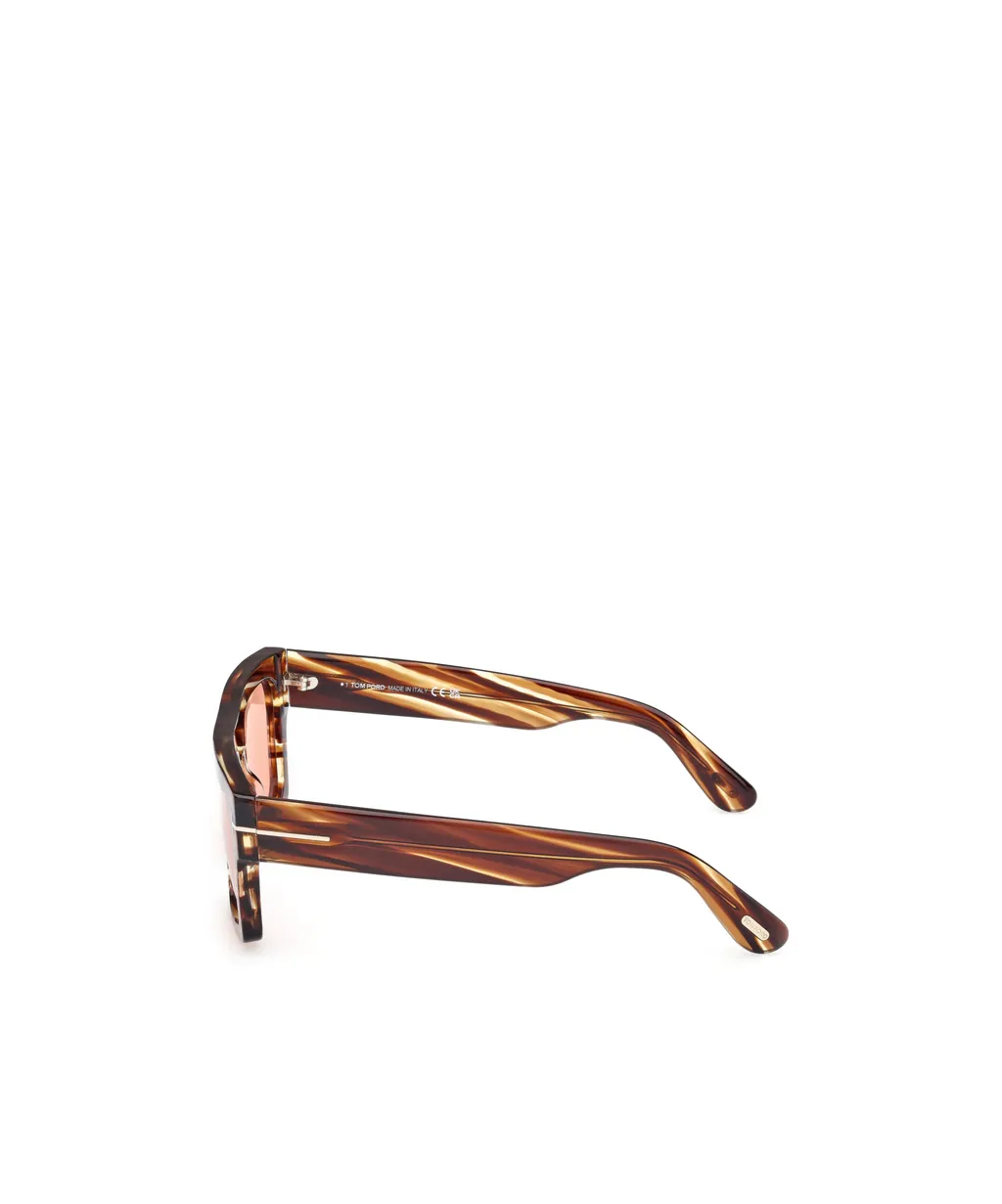 Fausto Square Frame Sunglasses