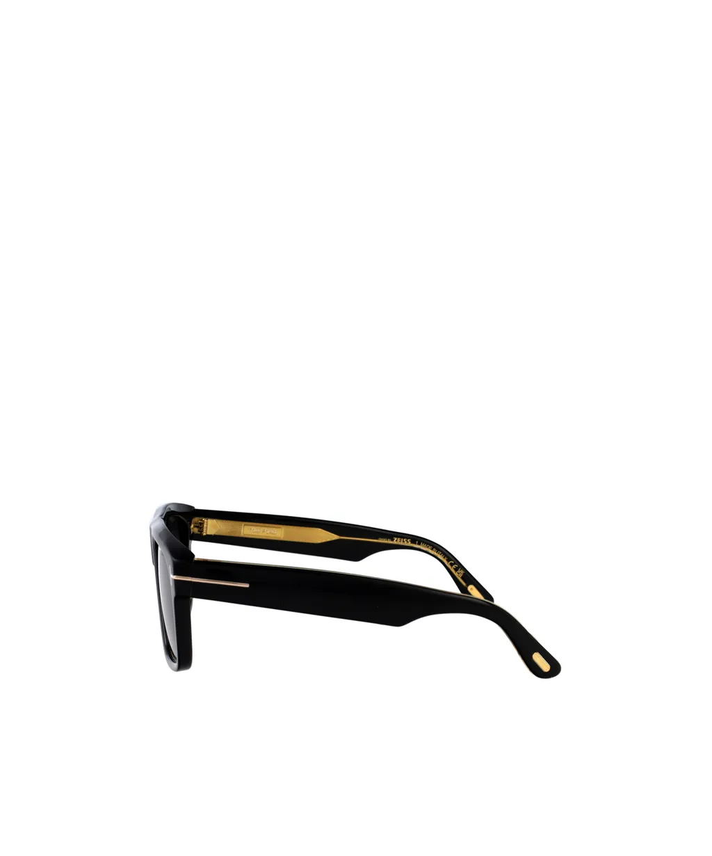 Geometric Frame Sunglasses