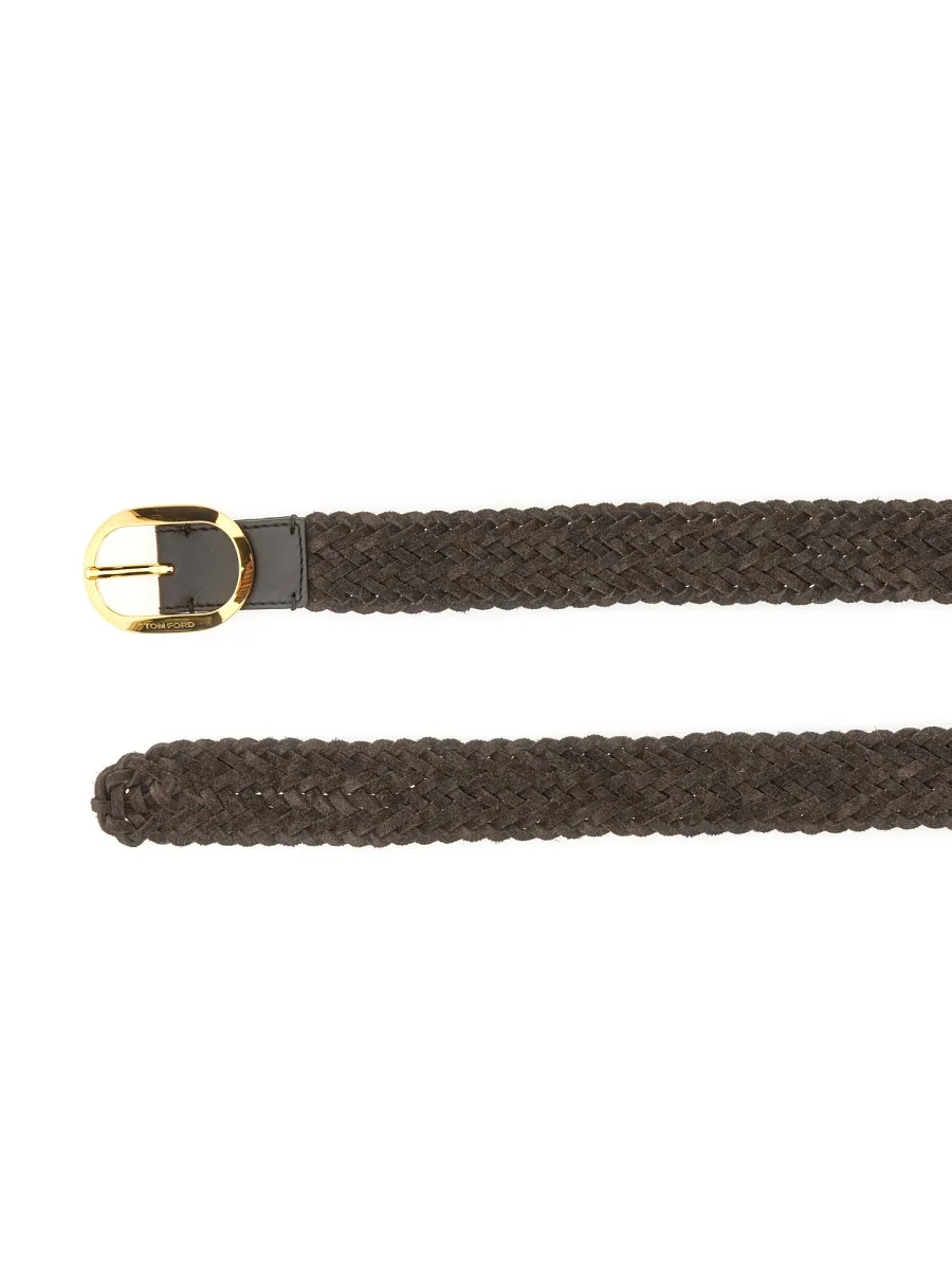 Braided Buckle Belt