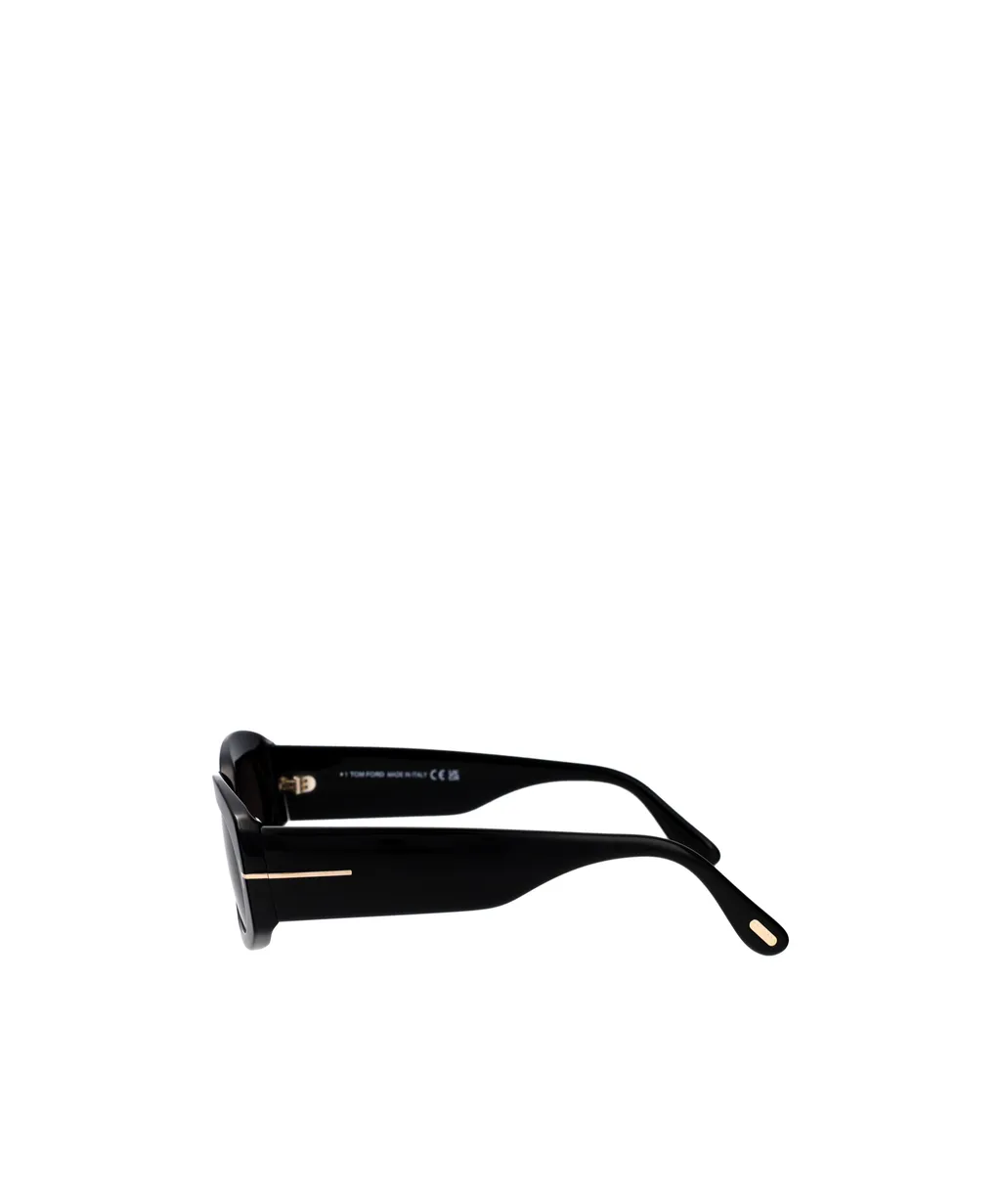 Oval-Frame Sunglasses