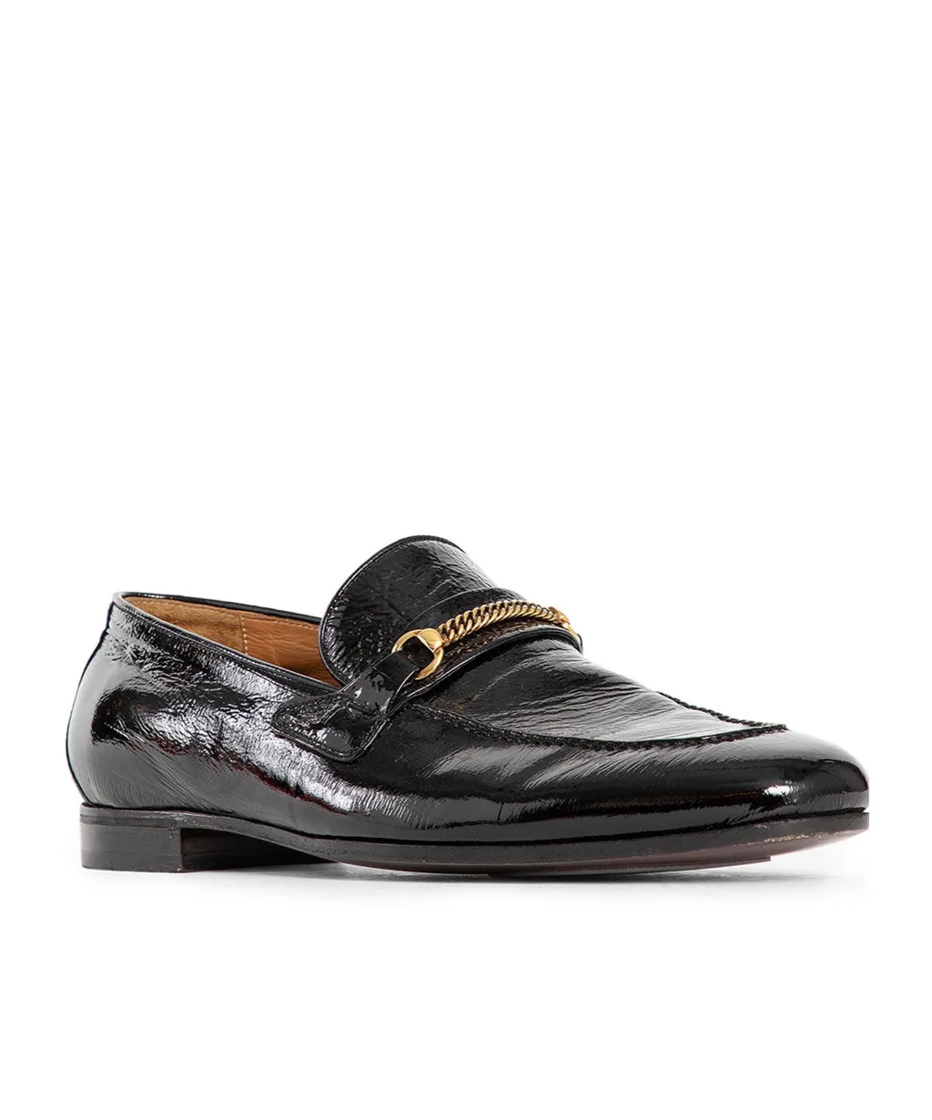 Chain Decorated Loafers