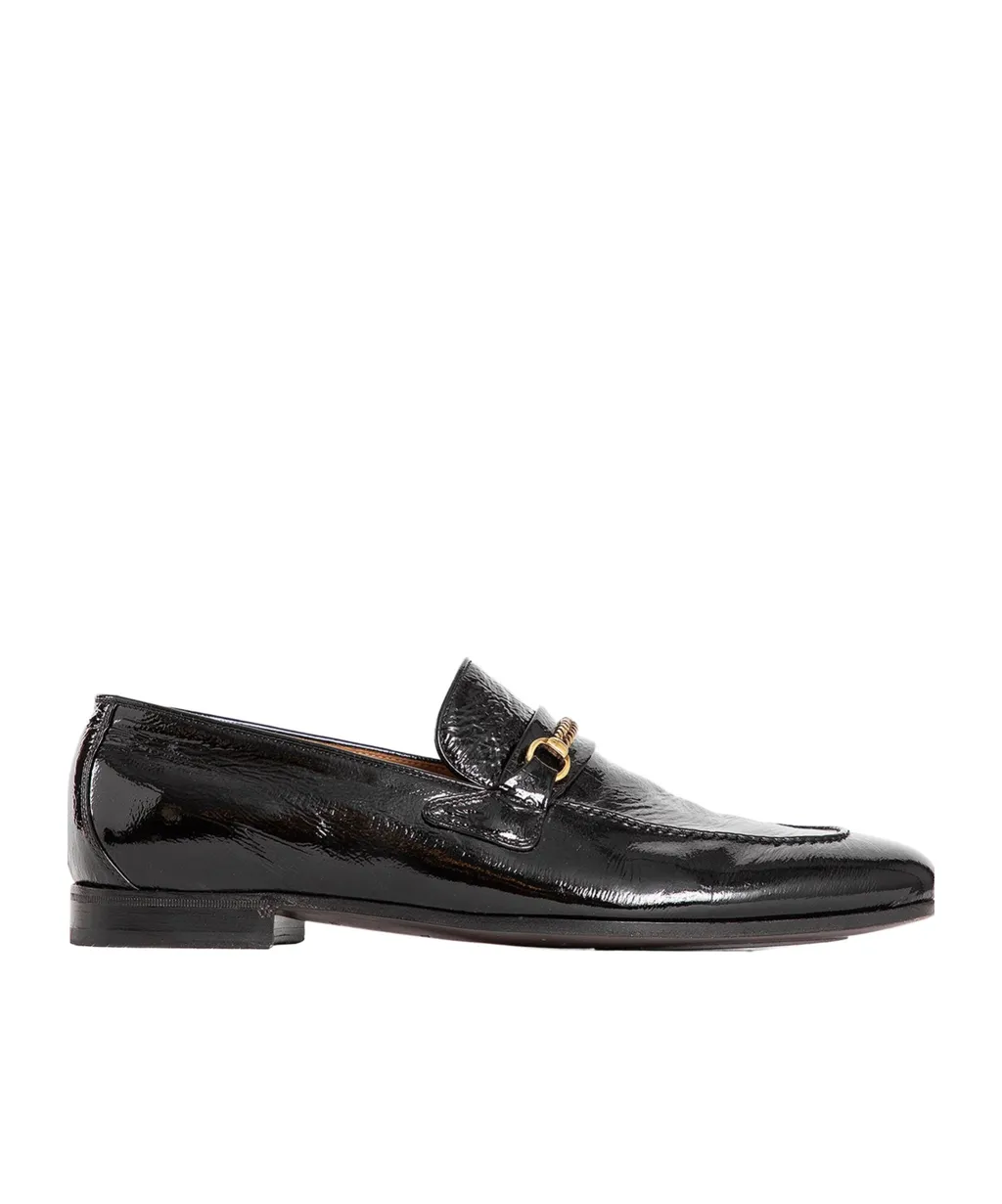 Chain Decorated Loafers
