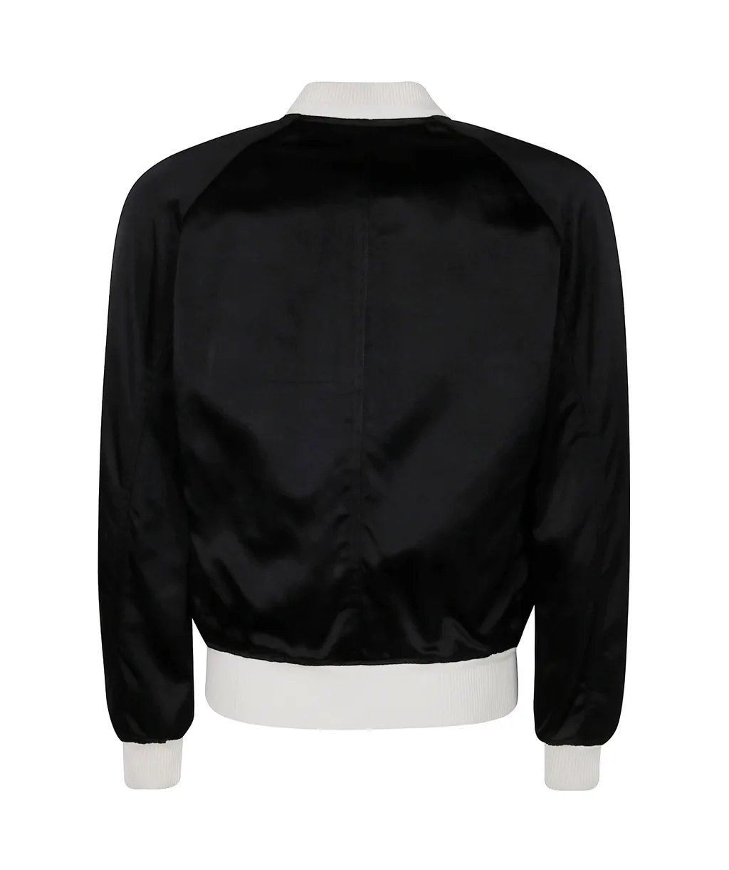 Satin Bomber Jacket