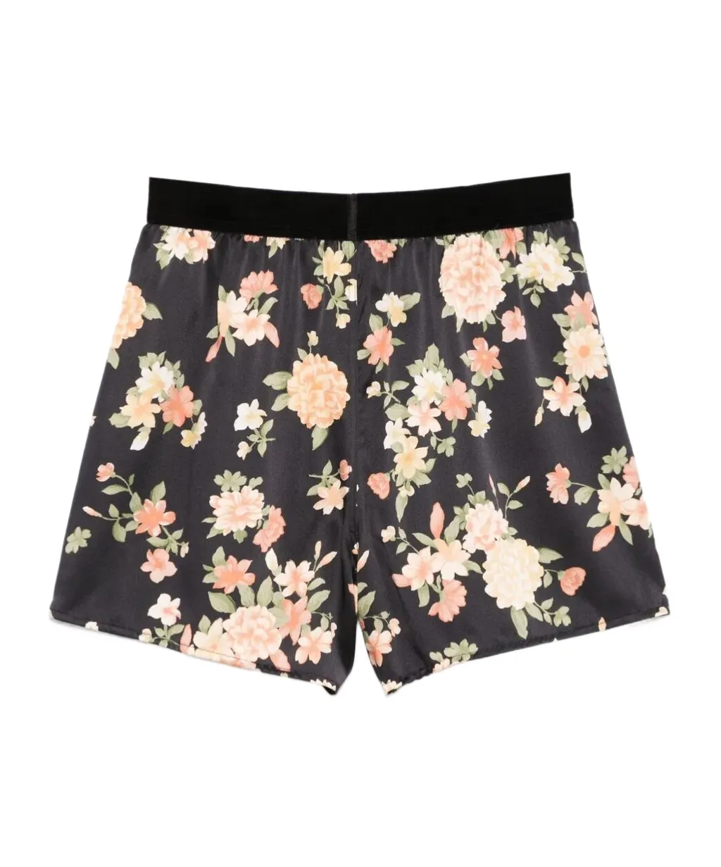 Floral-Printed Shorts