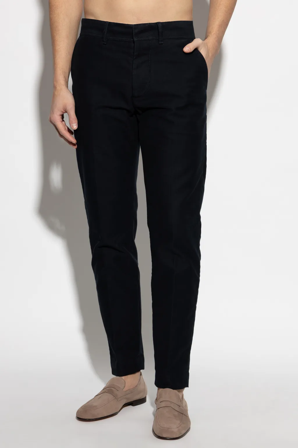 Straight-Leg Trousers
