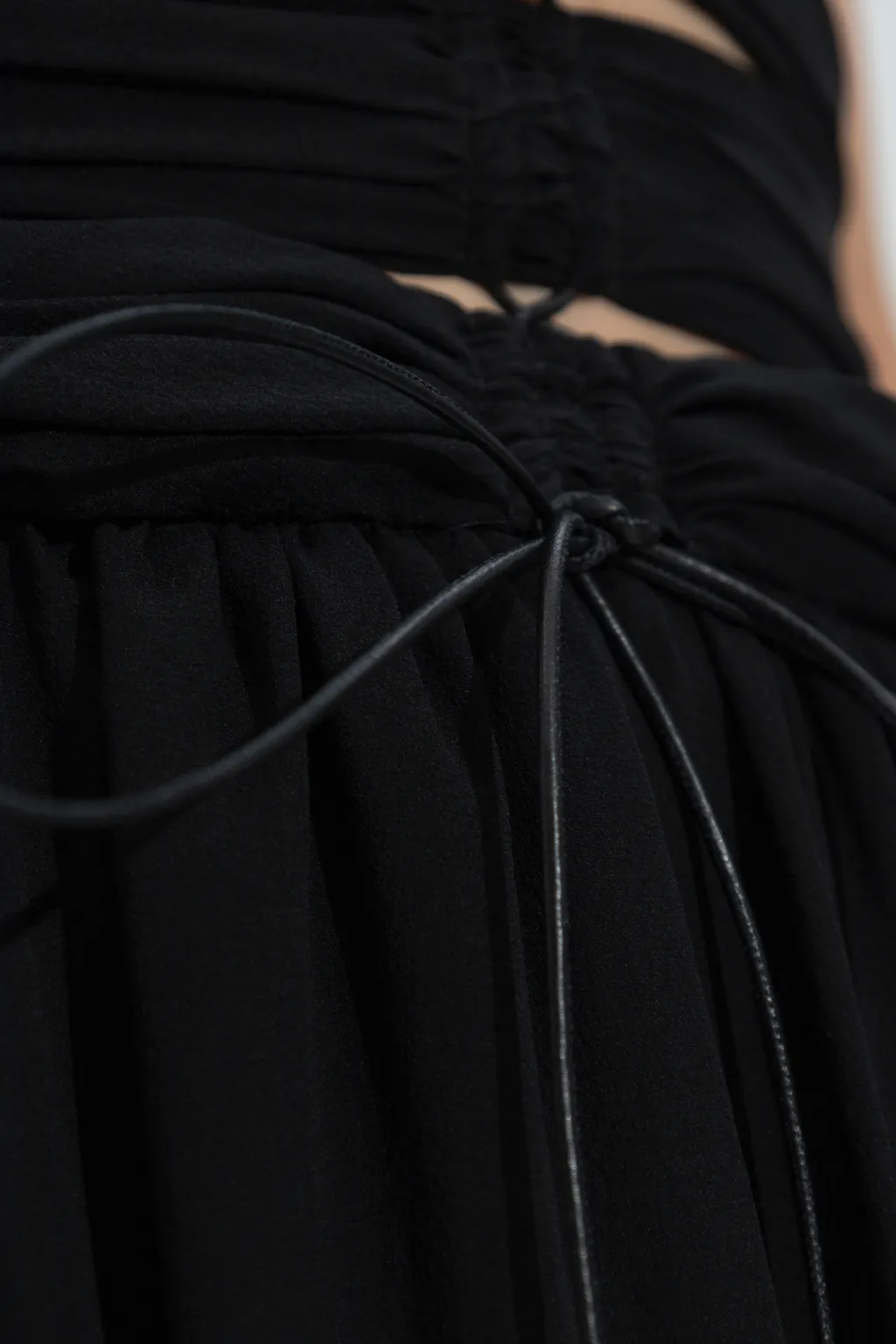 Cut-Out Strapless Maxi Dress