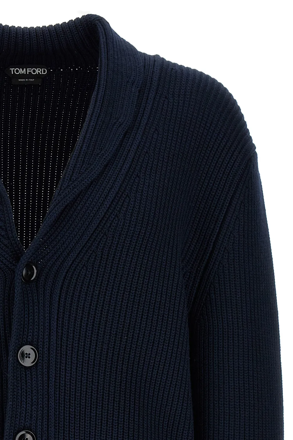 Shawl Collar Knitted Cardigan