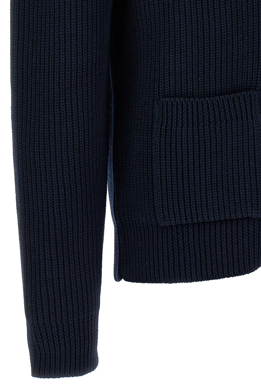 Shawl Collar Knitted Cardigan