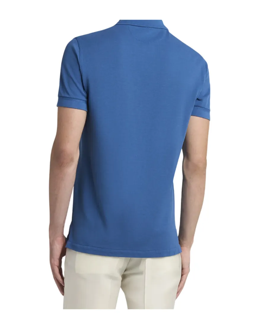 Button Detailed Short-Sleeved Polo Shirt