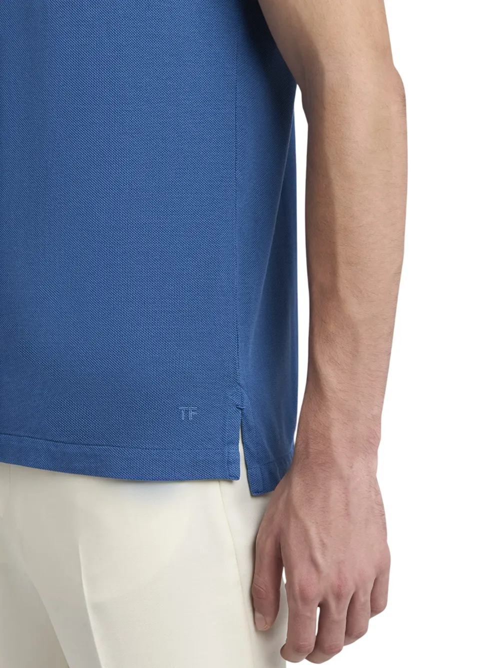 Button Detailed Short-Sleeved Polo Shirt