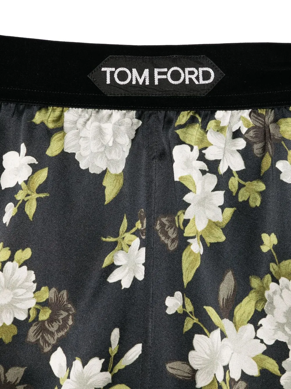 Floral-Print Pajama Shorts
