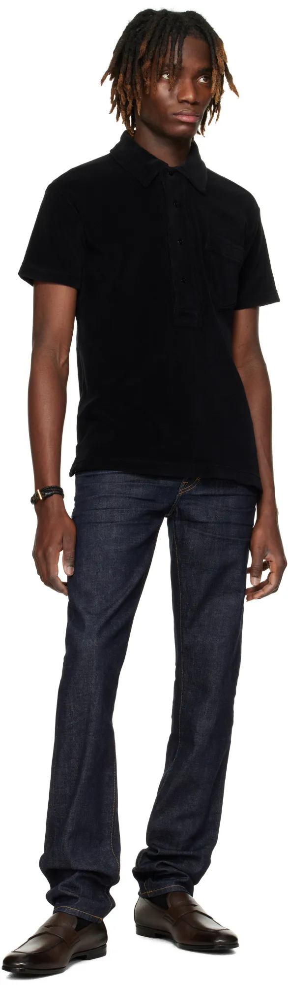 Towelling Polo Shirt