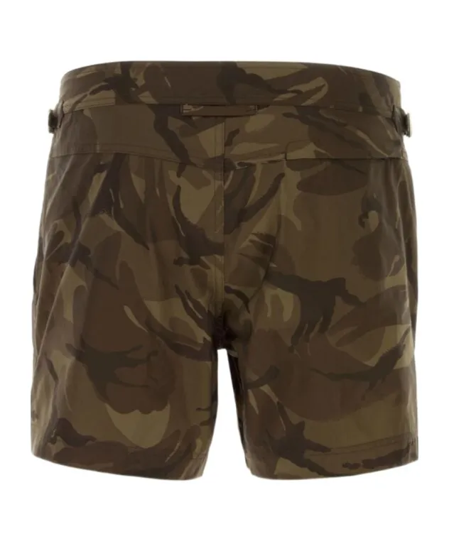 Camouflage Swim Trunks