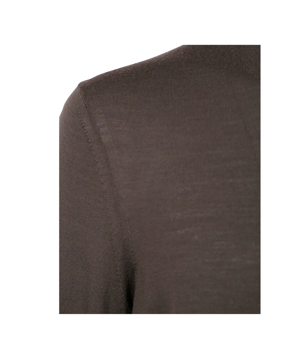 Crewneck Fine-Knit Jumper