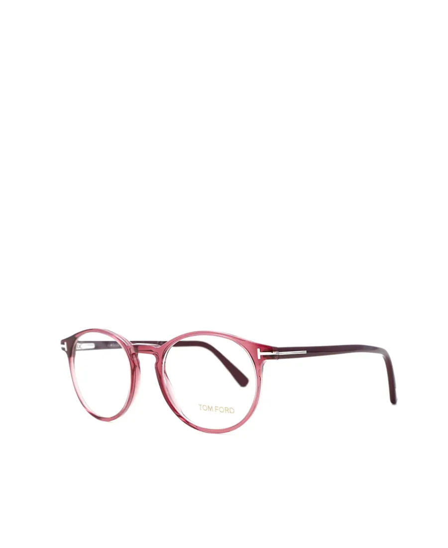 Transparent Round-Frame Glasses