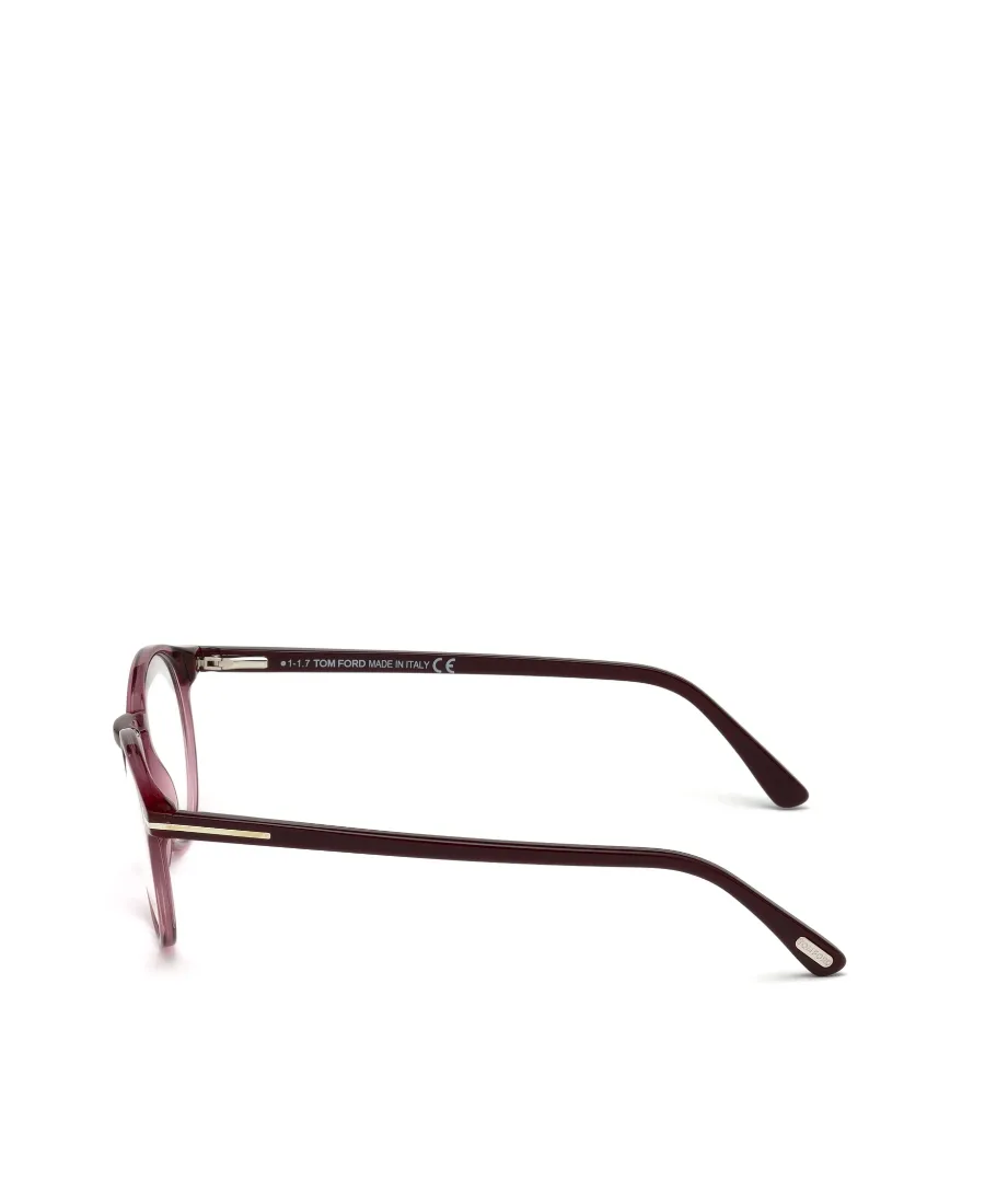 Transparent Round-Frame Glasses