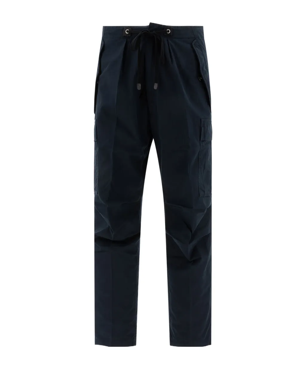 Drawstring Cargo Trousers
