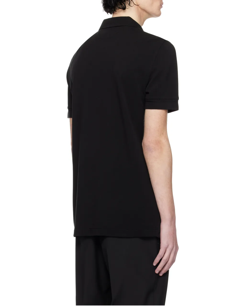 Logo Embroidered Short-Sleeved Polo Shirt