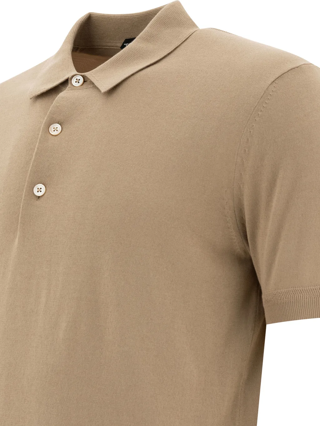 Fint Knit Polo Shirt