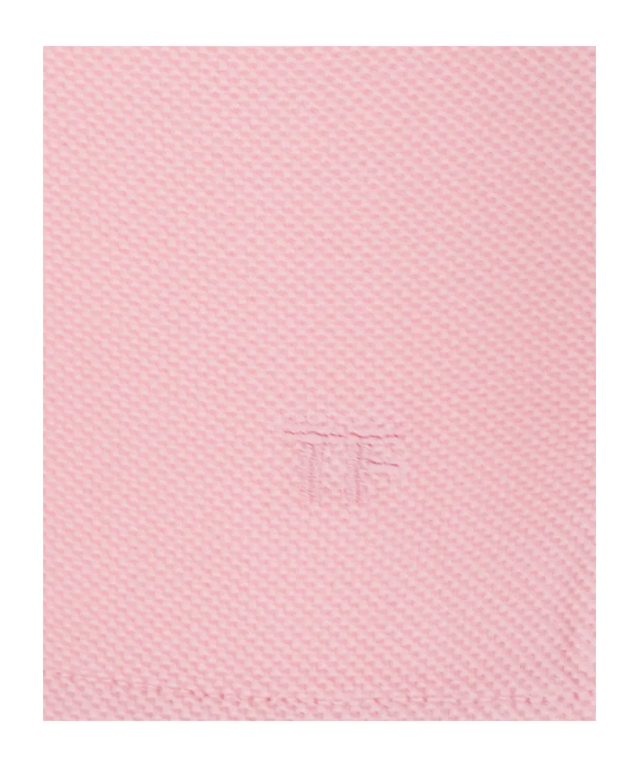 Logo Embroidered Short-Sleeved Polo Shirt