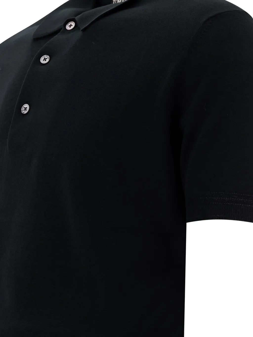 Fine Knit Polo Shirt