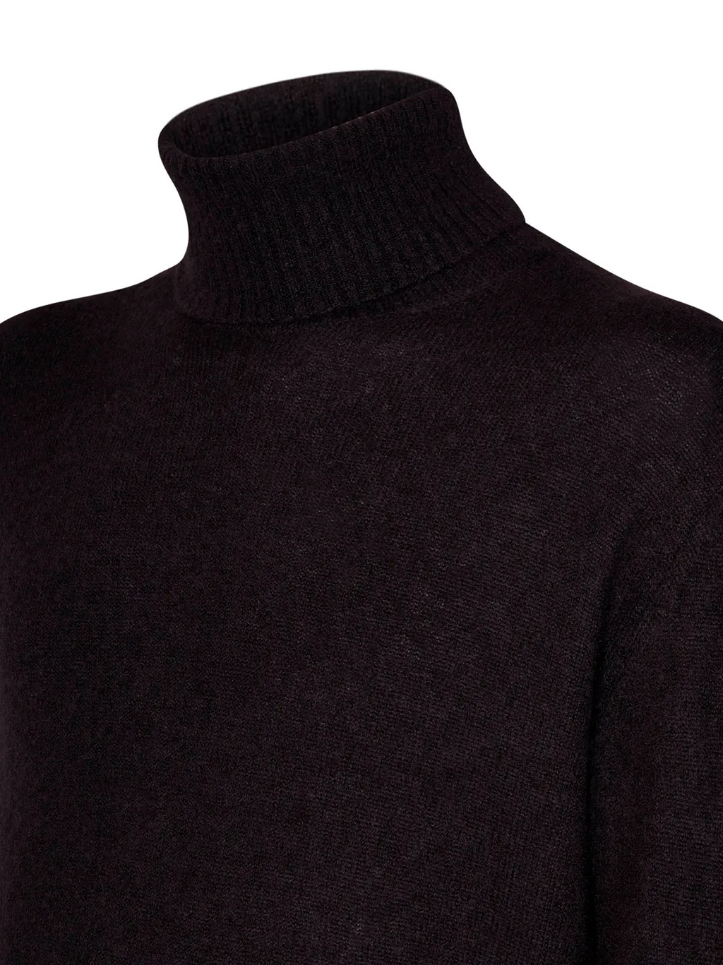 Long-Sleeved High Neck Jumper