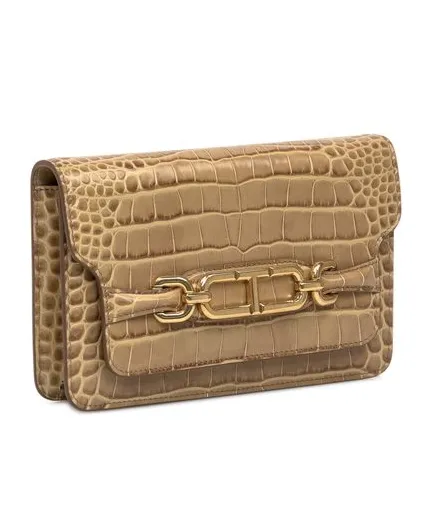Embossed Whitney Small Shoulder Bag
