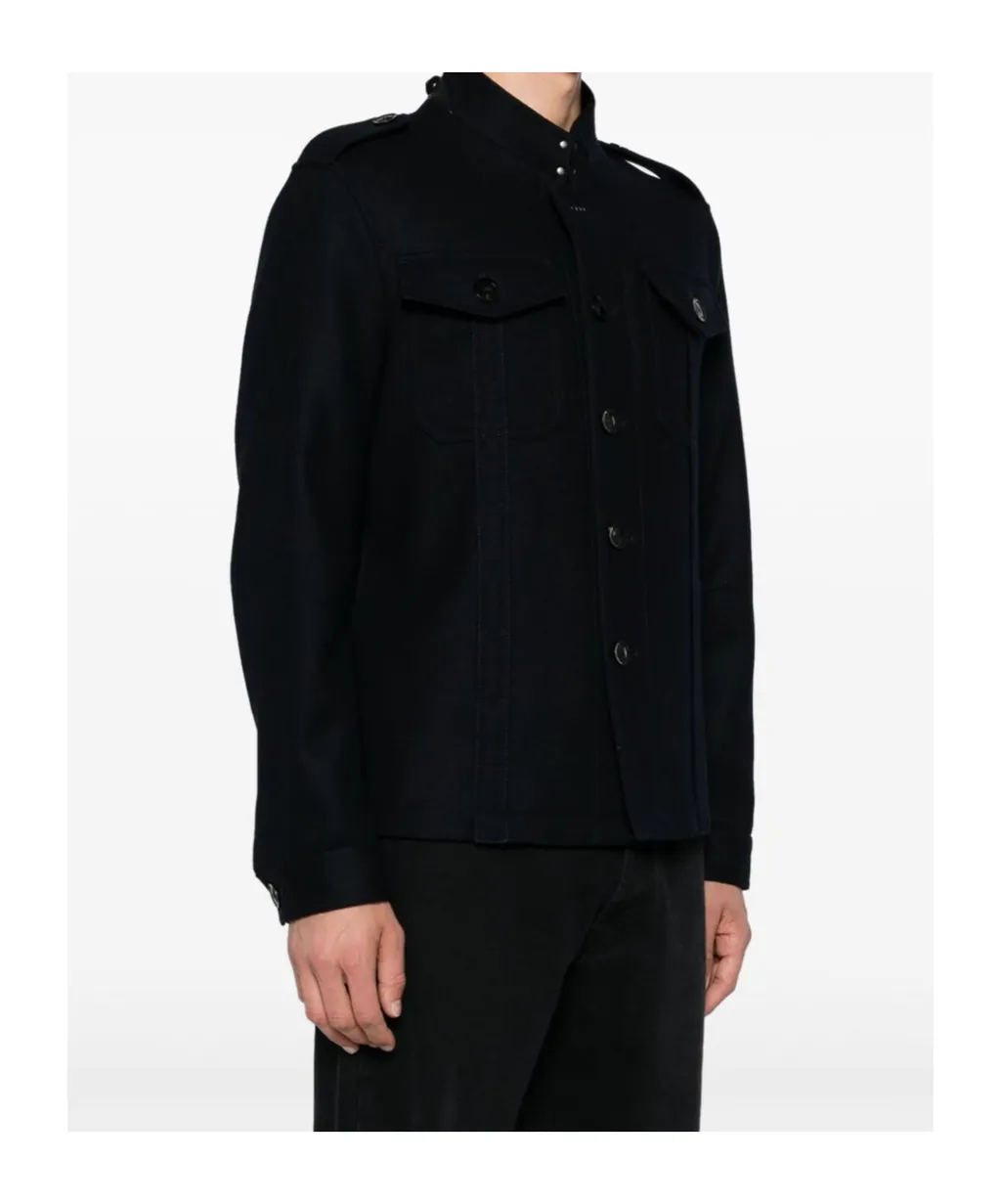 Long-Sleeved Coat Shirt