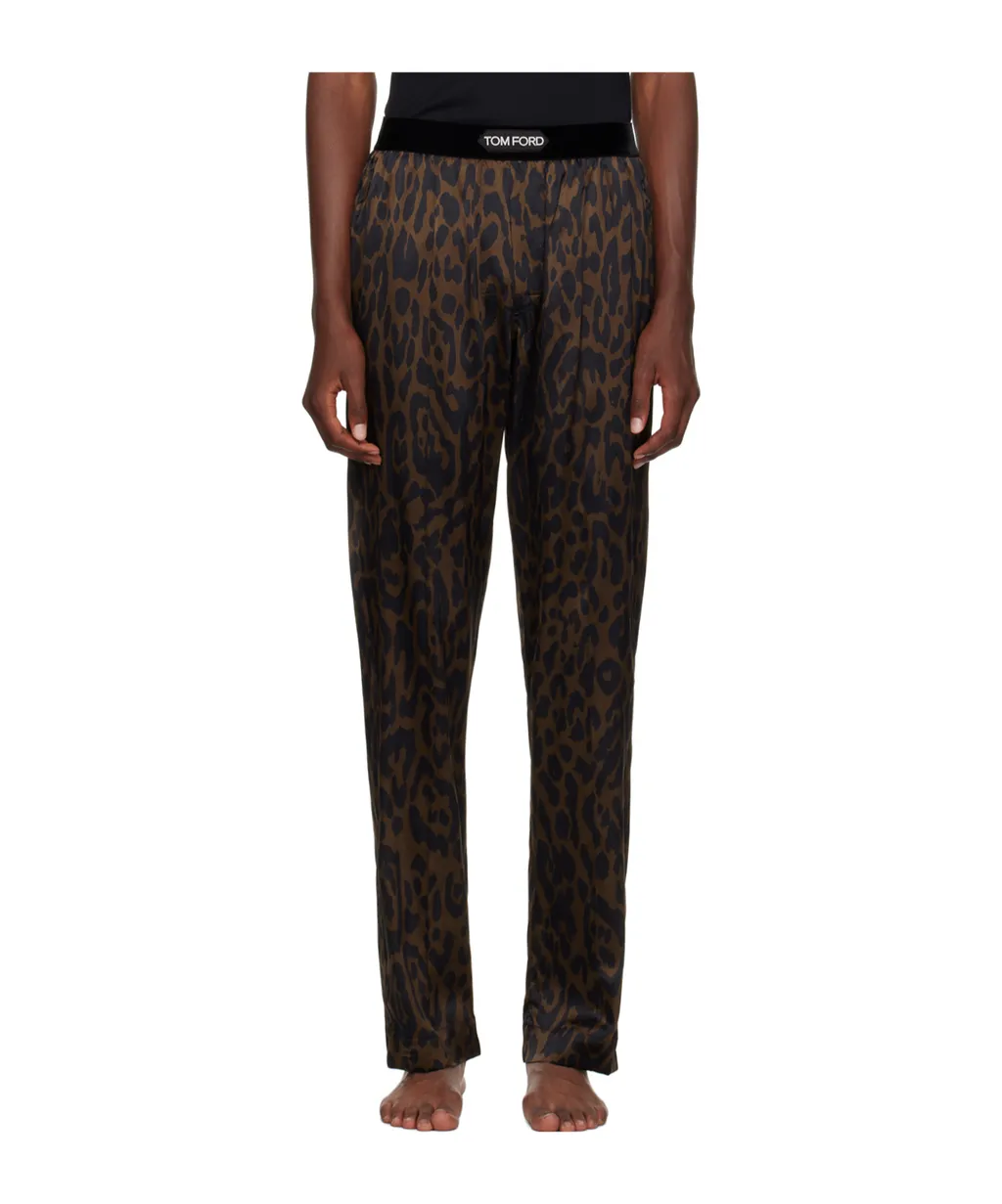 Logo Waist-Edge Pajamas